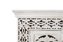 GINER Y COLOMER Mueble TV madera mango blanco envejecido